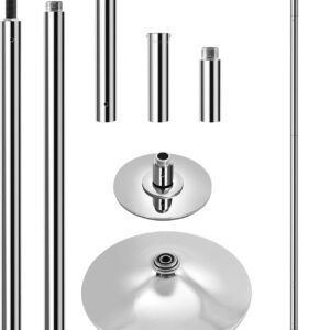 Portable Spinning & Static Pole Dance Pole for Home